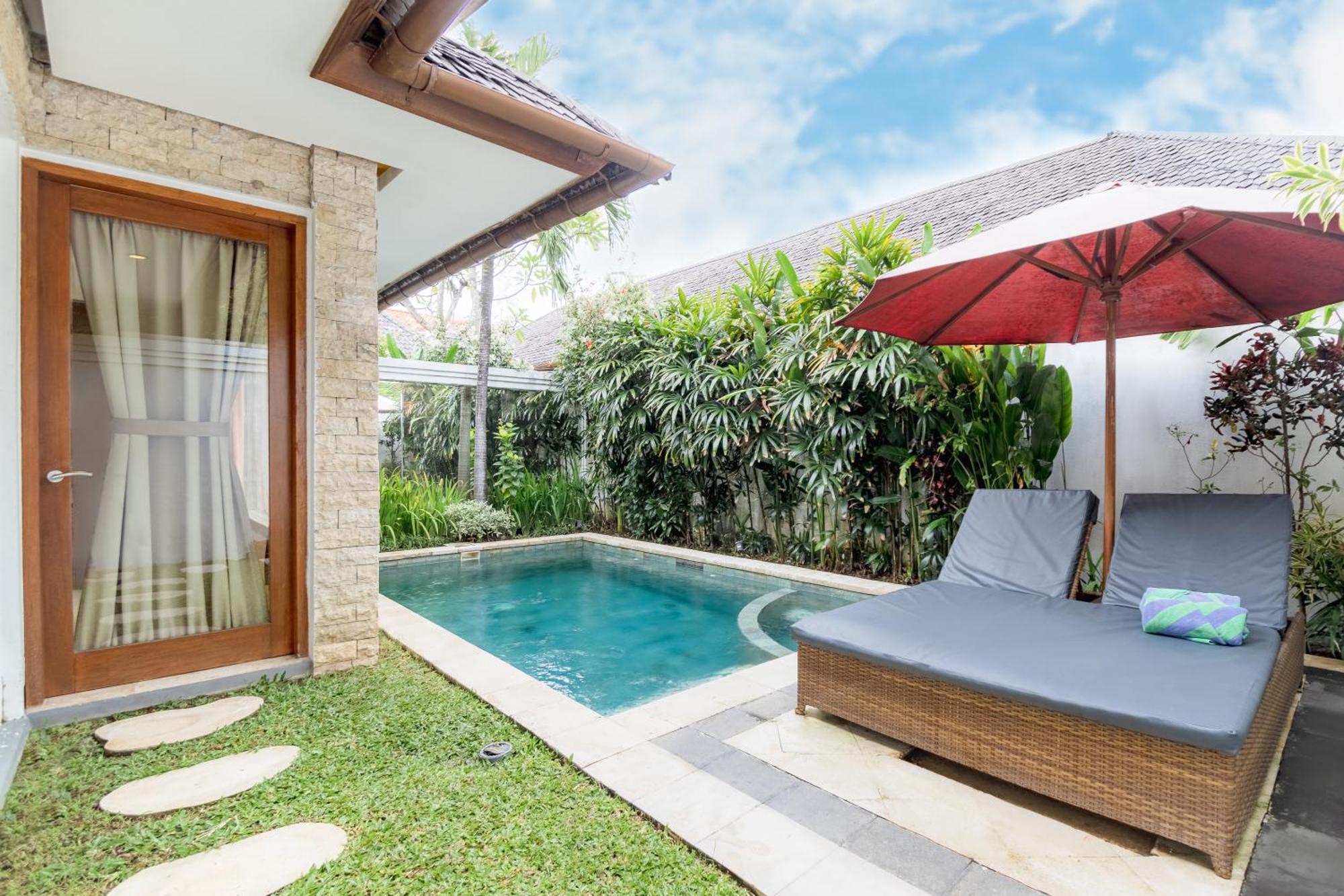 Two Lizards Beach Villas Sanur Eksteriør bilde